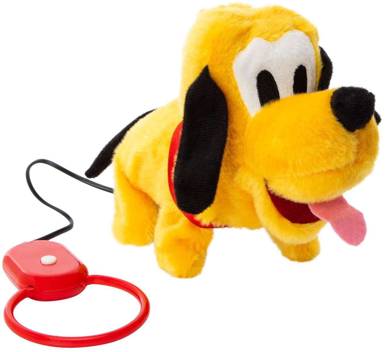 Disney Mickey & Friends Pluto Wire Leash Controlled Plush