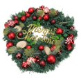 thumbnail image 4 of Christmas Wreath, Hand Made No Fading Reusable Christmas Wreath Decorations Red Candy  For Shopwindow, 4 of 8