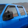 thumbnail image 4 of Goodyear Shatterproof Window Deflectors for Trucks Ford F250 to F550 Super Duty 1999-2016 SuperCrew,Tape-on Rain Guards,Window Visors,Vent Deflector,Vent Visor,Truck Accessories, 4pcs - GY008703, 4 of 8