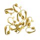 thumbnail image 2 of Clips Chapados en Oro perfecl 12 Piezas 6 Pares Clip en convertidor de pendientes, 2 of 8