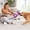 Purple, variant on VVQ Squeaky Cotton Rope Dog Interactive Tug-of-War, Pet Rope with Squeaker for Training Play, Dog Tug for Small Large Breeds Indoor Outdoor, Gray