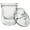 Transparent, variant on Sipeihong Cabilock Double Wall Insulated Glass Coffee Mug with Lid and Infuser