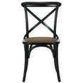 thumbnail image 4 of SAFAVIEH Franklin X-Back Bistro Rustic Chairs, Distressed Hickory, Set of 2, 4 of 10