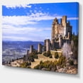 thumbnail image 2 of Medieval Loarre Castle Panorama - Landscape Canvas Art Print, 2 of 4