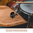 thumbnail image 3 of OFFIGAM Black Plastic Drum Set Mounting Clamp for Drum Hardware Accessories, Musicians and Drummers, 1 Piece, 3 of 7