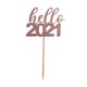 thumbnail image 3 of Billuyoard 12 Uds oro rosa Hello 2021 número Cupcake Toppers Feliz Año Nuevo adornos para pasteles para Navidad suministros para fiestas de Año Kits de decoración para fiestas oro rosa, 3 of 6