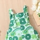 thumbnail image 5 of Ropa Para Niñas Pequeñas, Mono Para Niños Pequeños, Mono Con Estampado Del Día De San Patricio, Mono Con Estampado De Dibujos Animados, Mono Con Tirantes, Pantalones Verdes Odeerbi  LM103-7263, 5 of 9