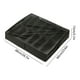 thumbnail image 3 of Organizador de zapatos bajo la cama Perfil bajo 12 compartimentos | Caja plegable de 5,1" de alto para guardar telas no tejidas con tapa y asas transparentes | Ahorrador de espacio a prueba, 3 of 6