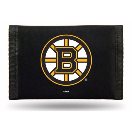 - Rico Industries Boston Bruins Nylon Trifold Wallet