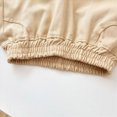 thumbnail image 7 of Gibobby Boys Pants Boys Cargo Pants School Chino Pants 2T 3T 4T 5T 6T 7T Kids Drawstring Elastic Waist Pull On Jogger Pants With Pockets Toddler Boys Winter Pants(9-10 Years,Khaki), 7 of 7
