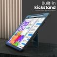 thumbnail image 2 of ShieldFlex for iPad Air 11 Inch Case M3/M2 (2025/2024) with Pencil Holder, Heavy Duty Shockproof Rugged Stand Cover,Navy Blue, 2 of 9