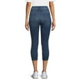 Time and Tru Women's Capri Jeggings, 23" Inseam, Sizes XS3XL