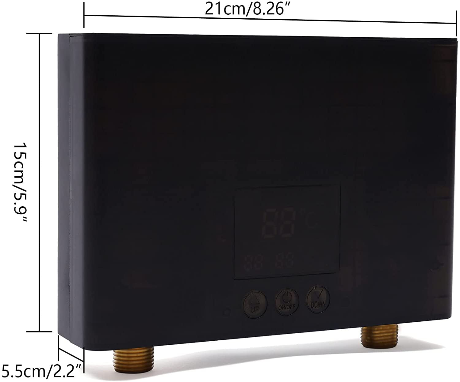 3000W Electric Hot Tankless Water Heater Kitchen Washing Instant Boiler for Bathroom