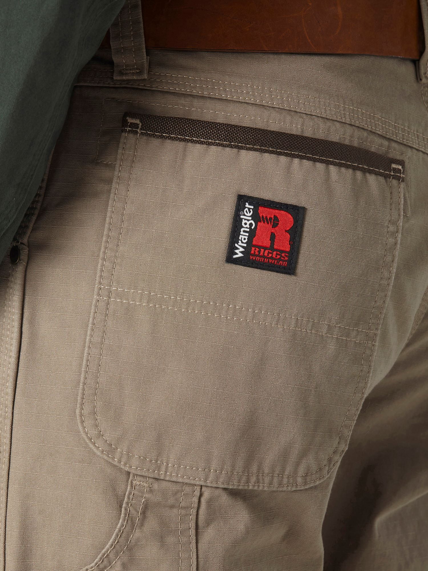 Wrangler® Men's and Big Men's Riggs Carpenter Pant with Tool Pocket (Sizes 30-60)