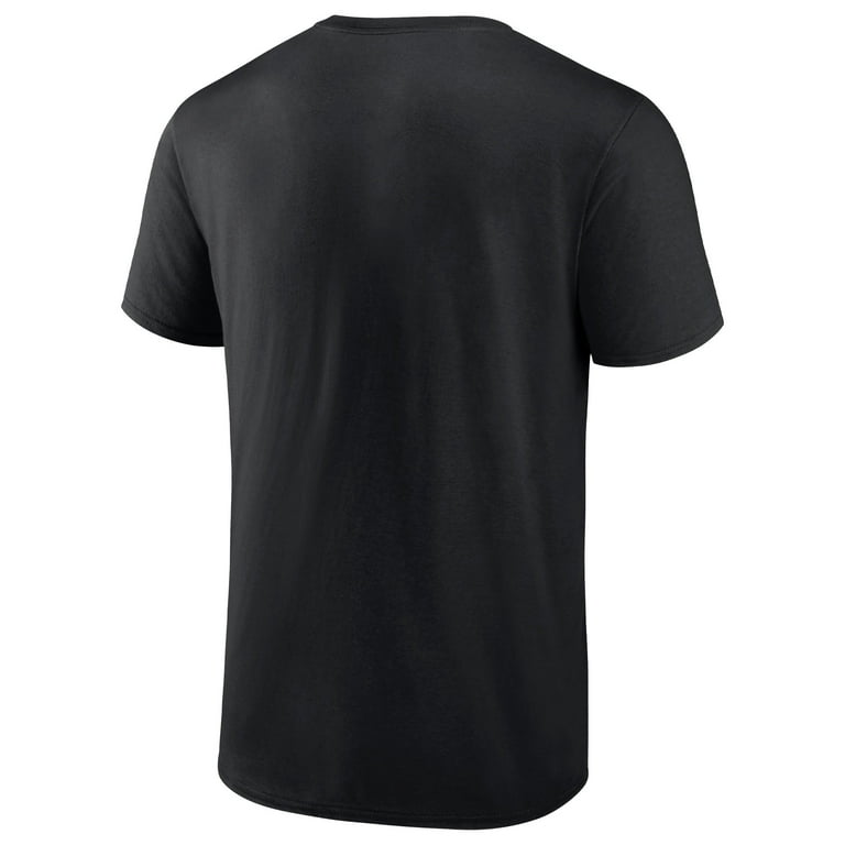 Men's Fanatics Branded Black Carolina Panthers Home Stretch T-Shirt 