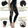 thumbnail image 5 of Slimming Anti Cellulite Compression Leggings Leg Shaper High Waist Black Pants, 5 of 5