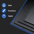 thumbnail image 5 of Duco ABS Plastic Sheet 1/8 Inch Thick 24" x 36" - Two-Sided Rigid ABS Sheet (Textured Plastic Front & Smooth Back) - DIY Home Decor and Robotics Competitions Use - Black Plastic Sheet (Pack of 4), 5 of 5