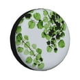 thumbnail image 1 of Balery Watercolor Green Leaves Cubiertas para Neumáticos - Protector Resistente para Neumáticos de Camioneta, SUV, Remolque, Camper y RV-14 inch, 1 of 6