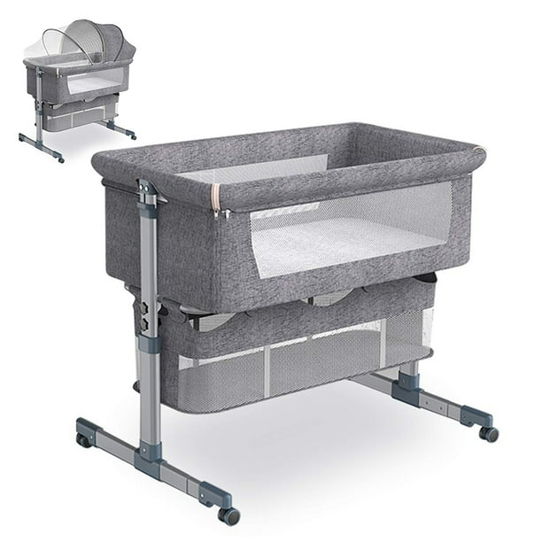 Baby Crib Bassinet Pack And Play Portable Cuna Para Bebe Bedside Baby Sleeper Basinette 5 Core Bassinet A Ratings Best Deal Walmart Com Walmart Com