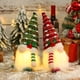 thumbnail image 5 of Injueey Muñeco sin rostro con lentejuelas de gnomo brillante LED de tela que añade un toque de brillo a la Navidad Muñeco de gnomo de Kits de decoración para fiestas rojo, 5 of 6