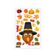 thumbnail image 2 of AJKSFHIU Adhesivos para ventanas de Acción de Gracias de otoño, Adhesivos para ventanas de calabazas de otoño, Adhesivos para ventanas de hojas de arce de Halloween, Adhesivo de pavo, Adhesivo de, 2 of 8