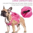 thumbnail image 2 of Dog Harness with Backpack No Pull Pet Harness Vest, Cute Pink Pig Dog Saddle Bag Adjustable Mesh Dog Carrier Backpacks for Hiking Training and Daily Walking, 2 of 6