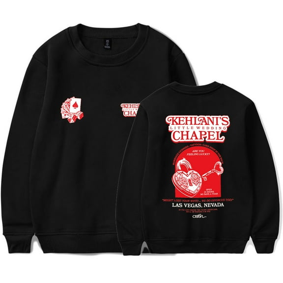 Kehlani Crash Chapel Merch Long Sleeve Tee Winter Women Men Fashion Streetwear Crewneck Sweatshirts