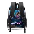 thumbnail image 6 of Mermaid Magic Pattern Transparent Backpack Lightweight And fashionable Showcasing Personality And Leading The Trend, 6 of 6
