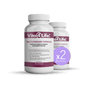 Bariatric Vitamin & Mineral Supplement - Multi-Standard Formula by Vita4Life - Double Bottle (720 Capsules)