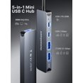 thumbnail image 2 of Hub USB-C DockTeckExpand 5 en 1 con HDMI 4K, MacBook PD de 100 W, 2 of 7