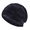 Black, variant on Slouchy Knit Beanie, Double Layer, Fleece Lined, Black