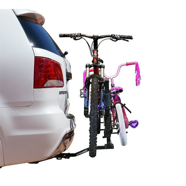 Let s Go Aero BikeWing 2 Tilting Two Bike Rack Universal Adult Child Sizes Stable NoMotion Transport 4in Rise for Low Walmart