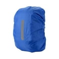 thumbnail image 3 of Cubierta de lluvia para mochila con tira reflectante 30-40L para actividades al aire libre Amplia aplicación Resistente a los arañazos Impermeable Mul Azul Sunnimix Funda Mochila, 3 of 8