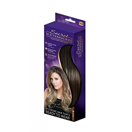 As Seen On TV Secret Extensions Dark Brown Hair Extension