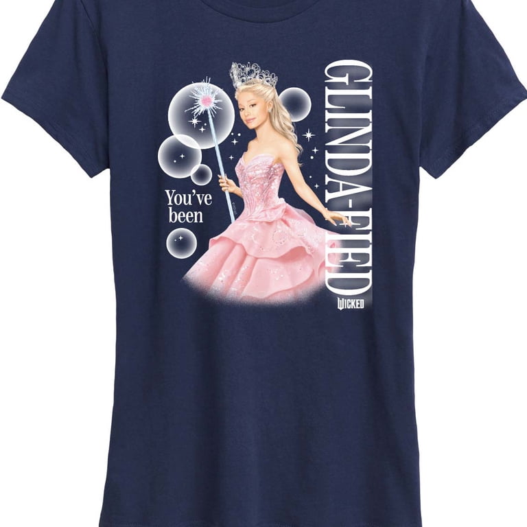 Wicked - Glinda You've Been Glindafied - Women's Short Sleeve Graphic T-Shirt - Walmart.com Wicked - Glinda You've Been Glindafied - Women's Short Sleeve Graphic T-Shirt - Walmart.com