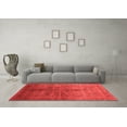 thumbnail image 3 of Ahgly Company Indoor Square Oriental Red Traditional Area Rugs, 3' Square, 3 of 4