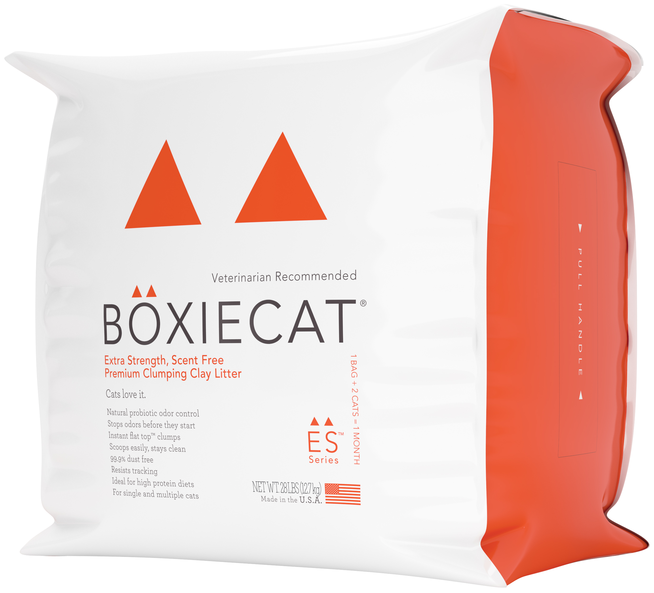 Boxiecat Unscented, Odor Control, Extra Strength Premium Clumping Clay