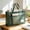 Green-GN, variant on Travel Backpack Drawstring Art Bag Mesh Zippered Large Capacity 17.40x13.19in A3 Storage Organizer School Tutoring Green
