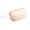 White, variant on Travel Toiletry Bag, Soft Fabric Cosmetic Pouch with Zipper Closure, Compact Hanging Organizer for Makeup & Essentials, Cream