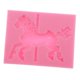 thumbnail image 1 of Molde de La Herramienta de La Hornada de La Torta de Chocolate Del Jabón Del Molde Del Caballo Del Carrusel de La Resina Soledad Molde de silicona para artesanía, 1 of 8