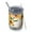 Leaf Newspaper Text, variant on 12oz Tumblers White Yellow Flower Sunflower Pattern Vacuum Insulated Stainless Steel Travel Tumbler Cups Mug with Lid and Straw for Beer,Coffee,Beverages with Cleaning Brush for Cold & Hot Drinks