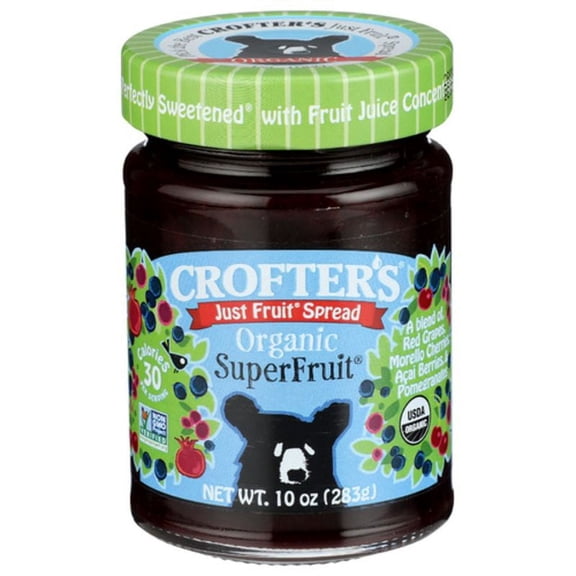 Crofter's Organic Super Fruit Spread 10 oz