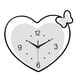 thumbnail image 5 of Reloj de pared con forma de corazón, reloj acrílico, decoración, reloj de tiempo, montaje en pared, arte de pared silencioso para comedor, interior,, 5 of 9