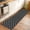 Black, variant on 3.3ft Round Rug, Brown Moroccon Non-Skid Rubber Backing Large Area Rugs - Living Room Bedroom Home Office, Retro Country Minimalist Abstract Motifs Indoor Floor Mat Carpets Washable Rug