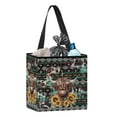 thumbnail image 2 of Xixirimido Navajo Aztec Car Trash Can Hanging Trash Bin Leak-Proof Collapsible Car Garbage Bag, Highland Cattle Sunflower Print 2 Gal Large Capacity Multipurpose Storage Container, 2 of 8