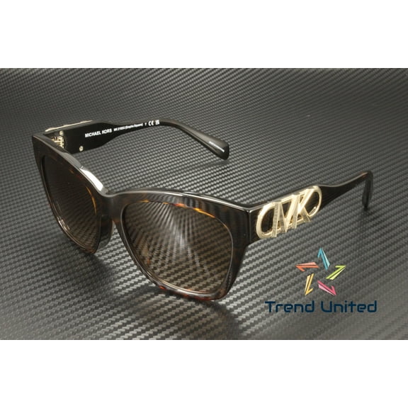 Michael Kors MK 2182U Plastic Womens Butterfly Sunglasses Dark Tortoise 55mm Adult