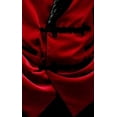 thumbnail image 3 of Men's Smoking Jacket & Robes Quilted Jacket Red Velvet Coats Hosting Dinner Party Wear Blazer&nbsp;, 3 of 5