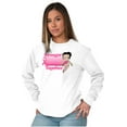 thumbnail image 4 of Betty Pink Ribbon Stronger Together Women Plus Size Long Sleeve Tee Brisco Brands 2X, 4 of 5