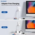 thumbnail image 3 of ELEGRP - Receptáculos de toma de corriente USB C de 3 puertos, toma de corriente USB de 30 W 6.0 A,, 3 of 8