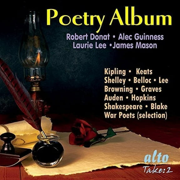 Poetry Album - Robert Donat Alec Guinness James Mason Laurie Lee - CD